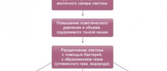 Лактазная недостаточность