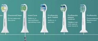 насадки Philips Sonicare