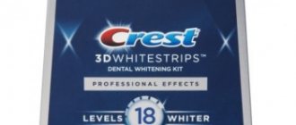 Отбеливатель для зубов Crest 3D White: фото