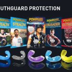 A standard sports mouth guard is sold in all sports stores.